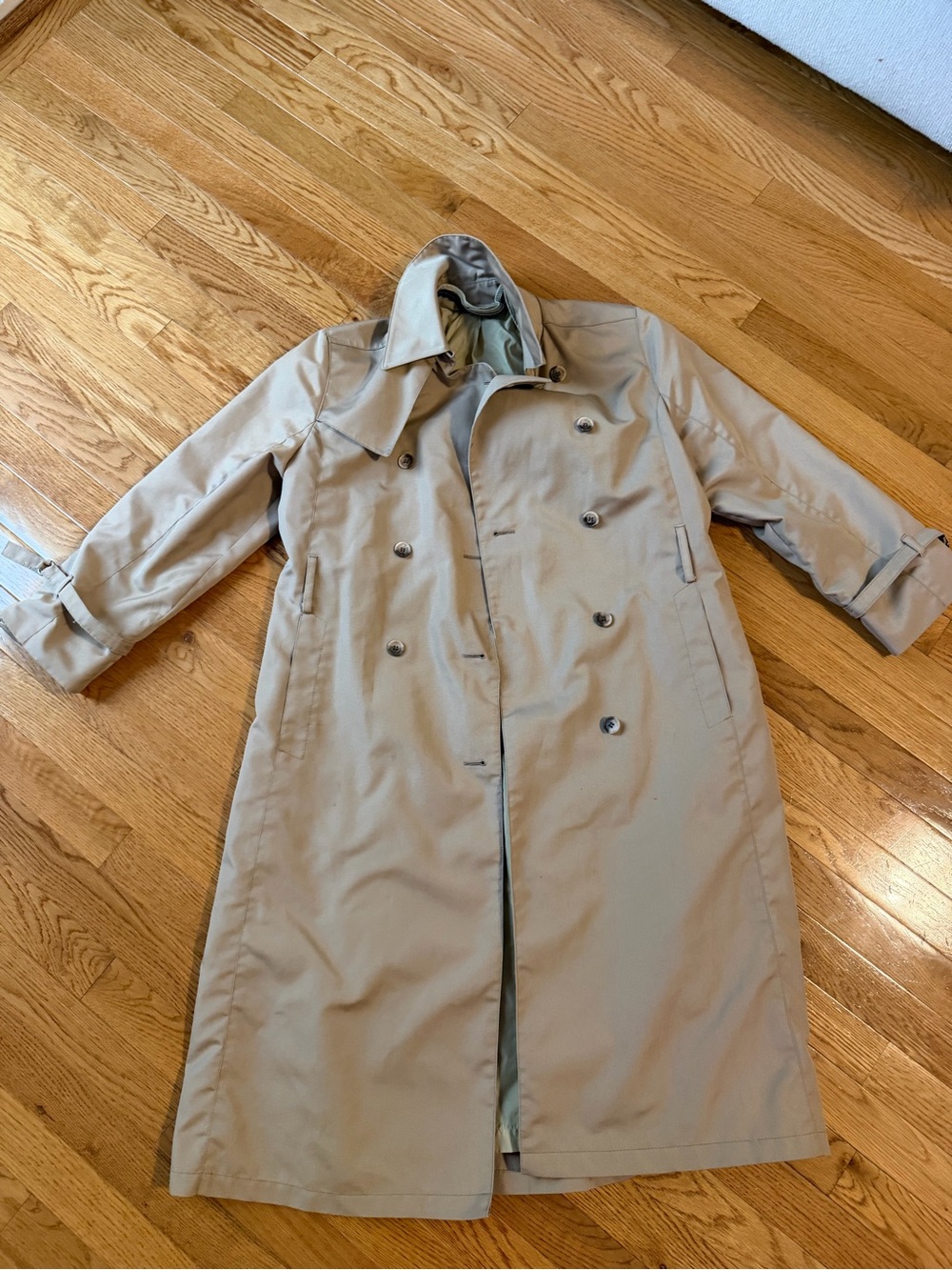 Women’s Classic Double-Breasted Trench Coat - Beige